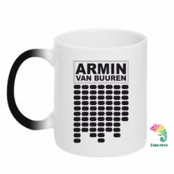 Чашка-хамелеон Armin Van Buuren Trance-PrintSalon Чашка-хамелеон Armin Van Buuren Trance