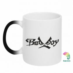 Чашка-хамелеон Bad Boy Logo - PrintSalon