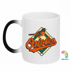 Чашка-хамелеон Baltimore Orioles - PrintSalon