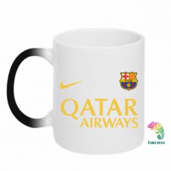 Чашка-хамелеон Барселона - PrintSalon