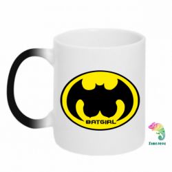 Чашка-хамелеон Bat Girl
