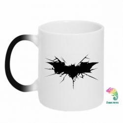 Чашка-хамелеон Batman cracks - PrintSalon