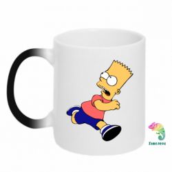 Чашка-хамелеон Беги, Барт, беги!