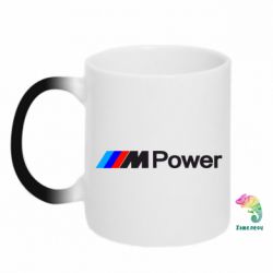 Чашка-хамелеон BMW M Power logo