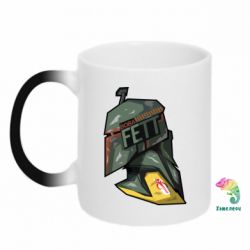 Чашка-хамелеон Boba Fett - PrintSalon