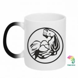 Чашка-хамелеон Бодібілдинг - PrintSalon