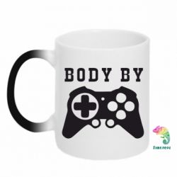 Чашка-хамелеон BODY BY - PrintSalon