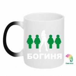 Чашка-хамелеон Богиня - PrintSalon