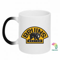Чашка-хамелеон Boston Bruins - PrintSalon
