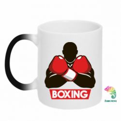 Чашка-хамелеон Box Fighter - PrintSalon