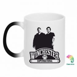 Чашка-хамелеон Братья Винчестеры сериал - PrintSalon