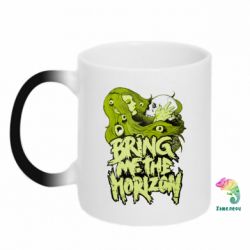 Чашка-хамелеон Bring me the horizon - PrintSalon
