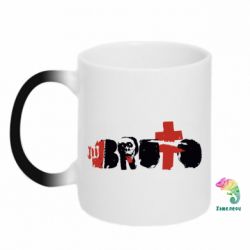 Чашка-хамелеон Брутто Лого - PrintSalon