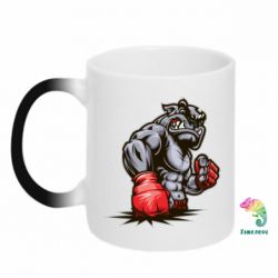Чашка-хамелеон Bulldog MMA - PrintSalon