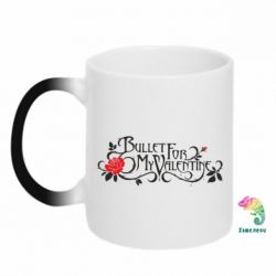 Чашка-хамелеон Bullet For My Valentine - PrintSalon