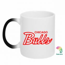 Чашка-хамелеон Bulls from Chicago - PrintSalon
