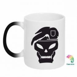 Чашка-хамелеон Call of Duty Black Ops logo - PrintSalon