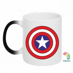 Чашка-хамелеон Captain America - PrintSalon