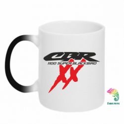Чашка-хамелеон CBR Super Blackbird 1100XX - PrintSalon