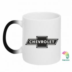 Чашка-хамелеон Chevrolet Logo Small - PrintSalon