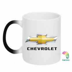 Чашка-хамелеон Chevrolet Logo