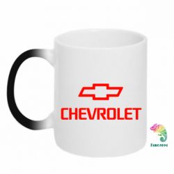 Чашка-хамелеон Chevrolet Small - PrintSalon