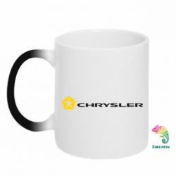 Чашка-хамелеон Chrysler Logo - PrintSalon