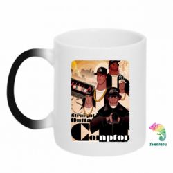 Чашка-хамелеон Compton's NWA - PrintSalon