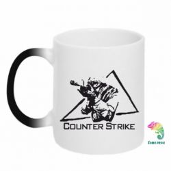 Чашка-хамелеон Counter Strike Gamer