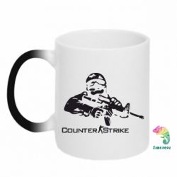 Чашка-хамелеон Counter StrikeПлеєр - PrintSalon