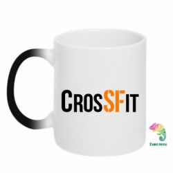 Чашка-хамелеон CrossFit SF - PrintSalon