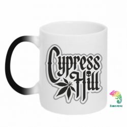 Чашка-хамелеон Cypress Hill Logo - PrintSalon