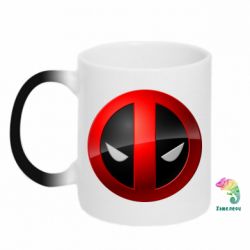 Чашка-хамелеон Deadpool Logo - PrintSalon