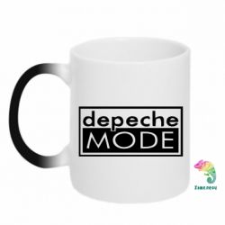 Чашка-хамелеон Depeche Mode Rock-PrintSalon Чашка-хамелеон Depeche Mode Rock