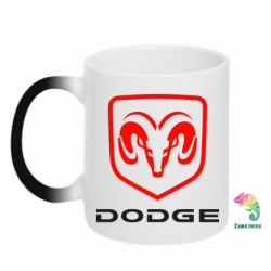 Чашка-хамелеон DODGE - PrintSalon
