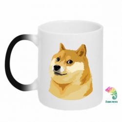 Чашка-хамелеон Doge - PrintSalon