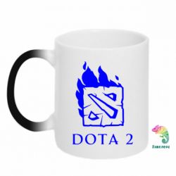 Чашка-хамелеон Dota 2 Fire