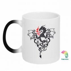 Чашка-хамелеон Дракон - PrintSalon