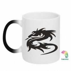 Чашка-хамелеон Дракон - PrintSalon
