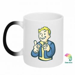 Чашка-хамелеон Fallout 4 Boy - PrintSalon