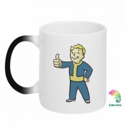 Чашка-хамелеон Fallout Boy - PrintSalon