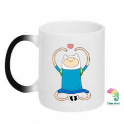 Чашка-хамелеон Finn dancing