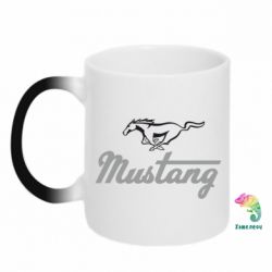 Чашка-хамелеон Ford Mustang - PrintSalon
