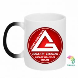 Чашка-хамелеон Gracie Barra Miami - PrintSalon