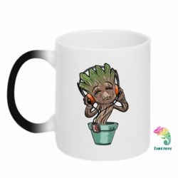 Чашка-хамелеон Groot - PrintSalon