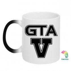 Чашка-хамелеон GTA 5 - PrintSalon