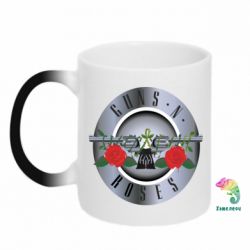 Чашка-хамелеон Guns n' Roses - PrintSalon