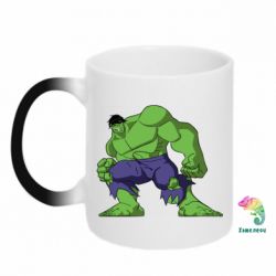 Чашка-хамелеон Халк - PrintSalon