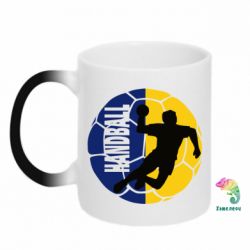 Чашка-хамелеон Handball Logo - PrintSalon