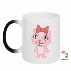 Чашка-хамелеон happy tree friends giggles-PrintSalon Чашка-хамелеон happy tree friends giggles